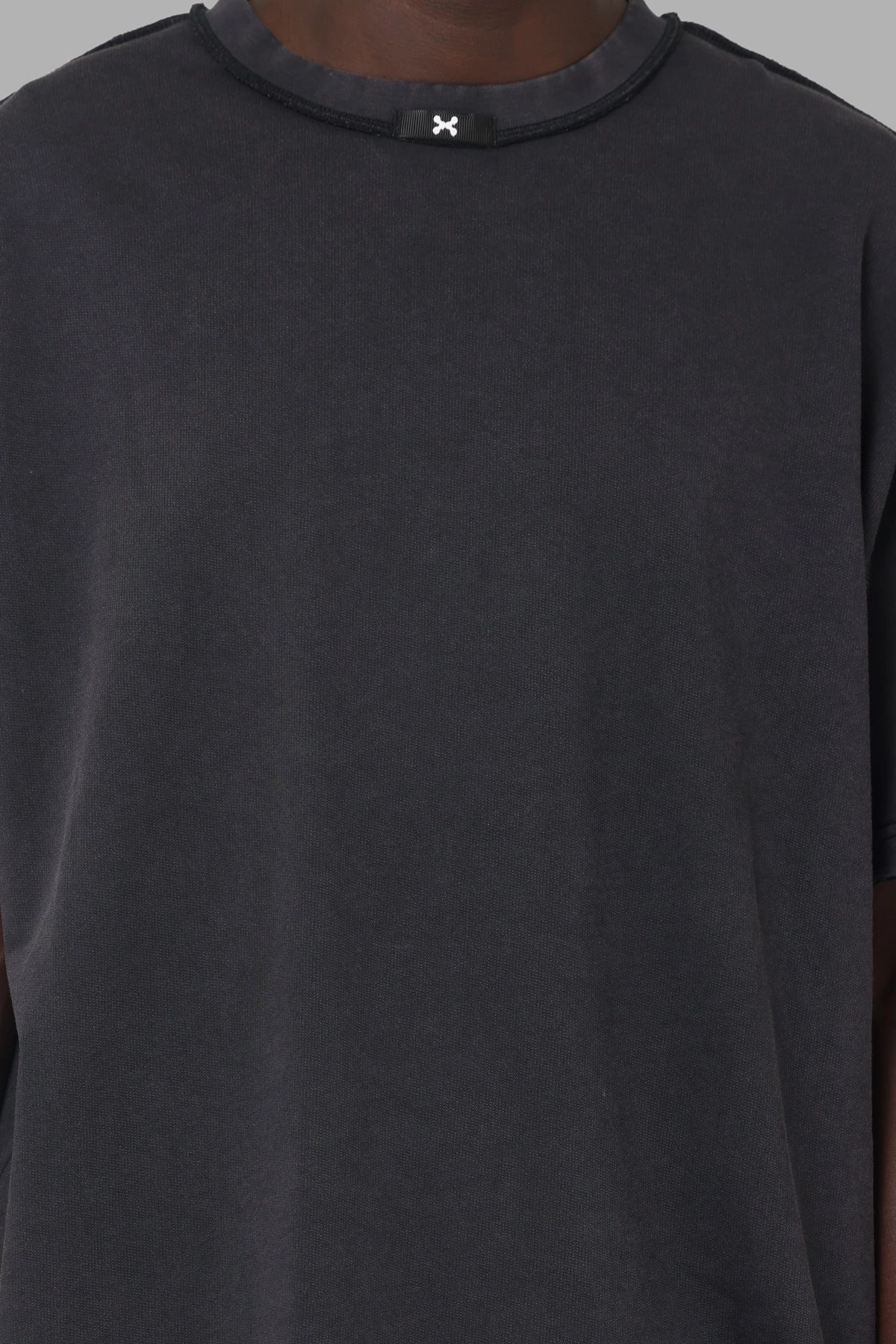 Seamless Edging DXXMLife L-5 Txnal Oversized T-Shirt Black/Black