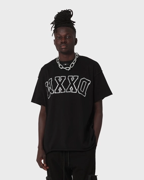 DXXMLife L-6 A Hi Vis Oversized T-Shirt Black Minimalist Apparel Versatile Wardrobe Piece