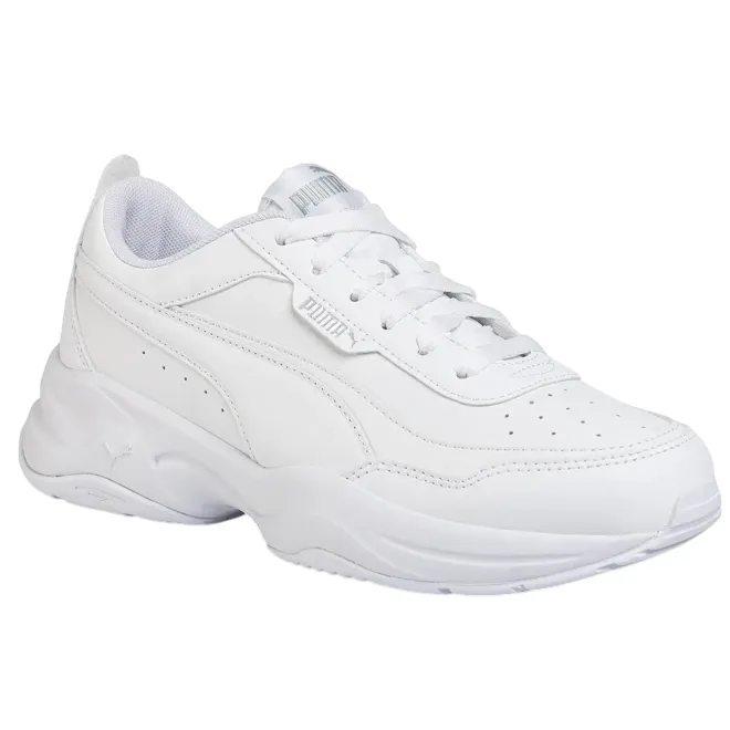 Enhanced Heel Cup Torsional Rigidity Puma scarpa sneakers da donna con rialzo Cilia Mode 371125-02 bianco