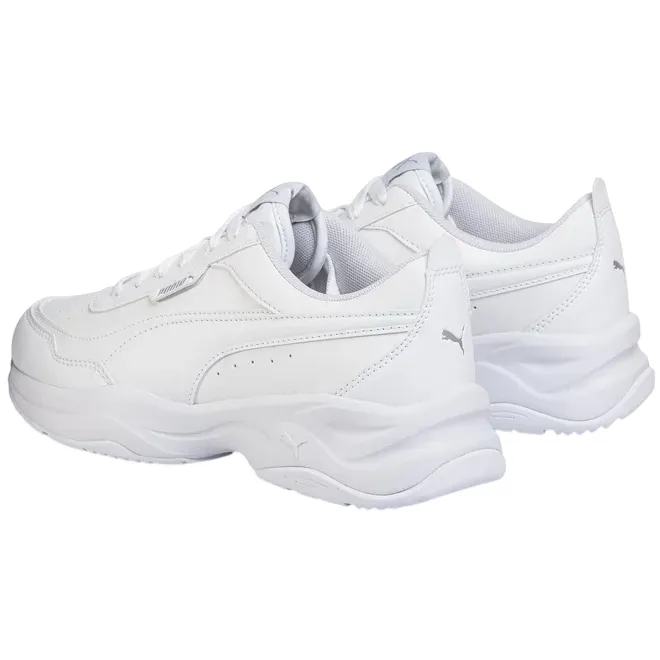 running with watch shoes Rolling Gait Design Puma scarpa sneakers da donna con rialzo Cilia Mode 371125-02 bianco