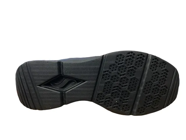 Skechers sneakers bassa da donna Arch Fit S-Miles Mile Makers 155570/BBK black anti - twist shoes Long Lasting Cushioning
