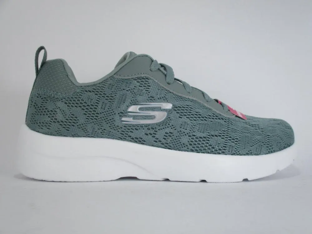 duathlon running gear fartlek - run Skechers sneakers da donna Dynamight 2.0 Homespun 12963 SAGE grigio