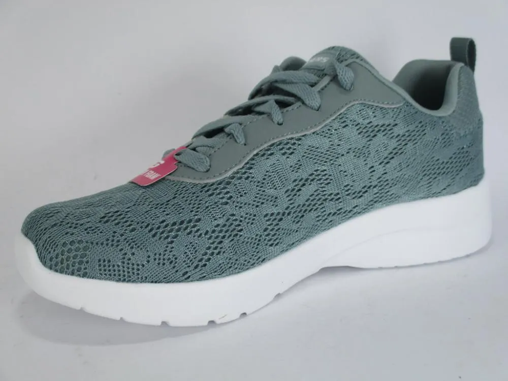 Skechers sneakers da donna Dynamight 2.0 Homespun 12963 SAGE grigio Lightweight Lining
