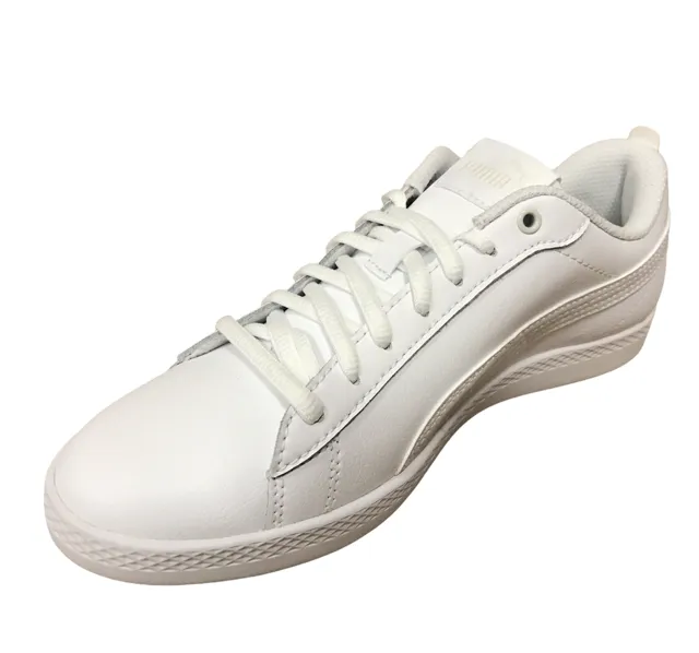 Stable Cushion Puma scarpa sneakers da donna Smash v2 L 365208 04 bianco