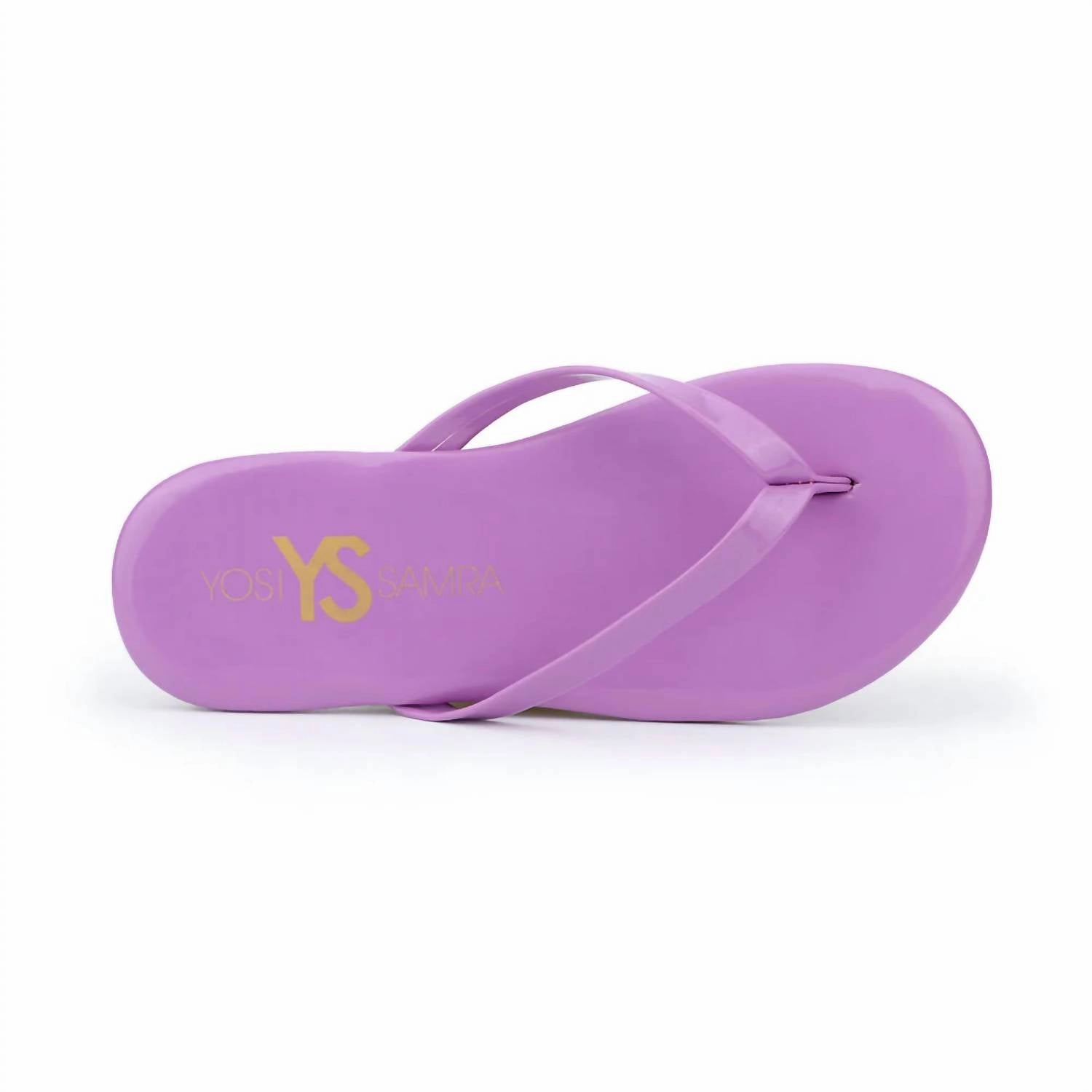 Every Scene Kid's Miss Rivington Flip Flop In Purple