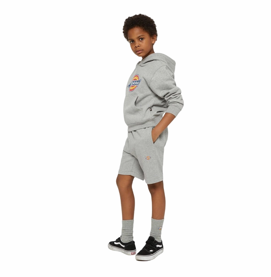 Dickies pantaloncino sportivo da ragazzi Mapleton DK0KRR330H21 grigio Moisture Management Layer Gusseted Crotch Design