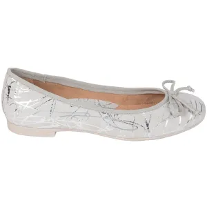Earth Women's Allegro Ballet Flats- Grey Metallic