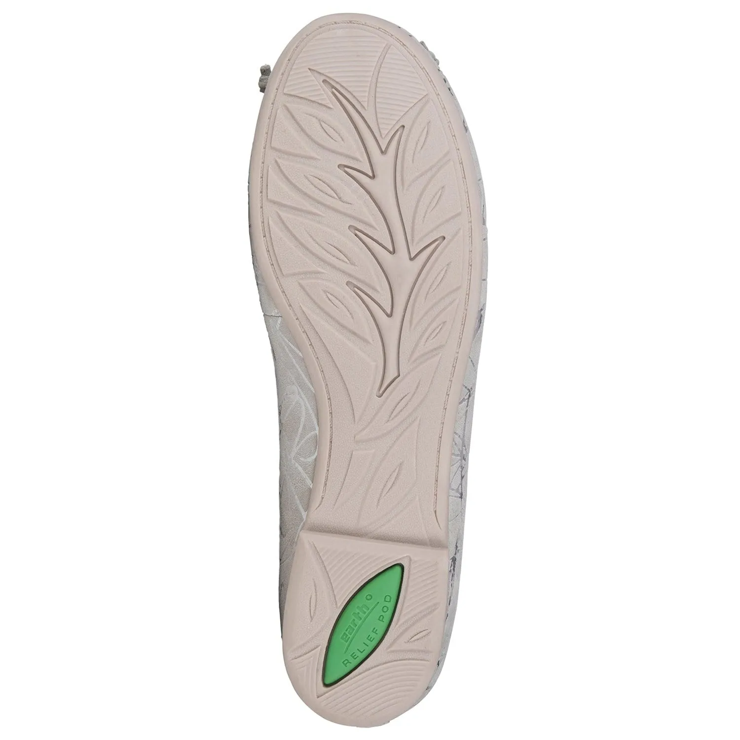 Earth Women's Allegro Ballet Flats- Grey Metallic