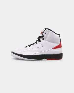 Jordan Women's Air Jordan 2 Retro "Chicago" White/Varsity Red Solo - running