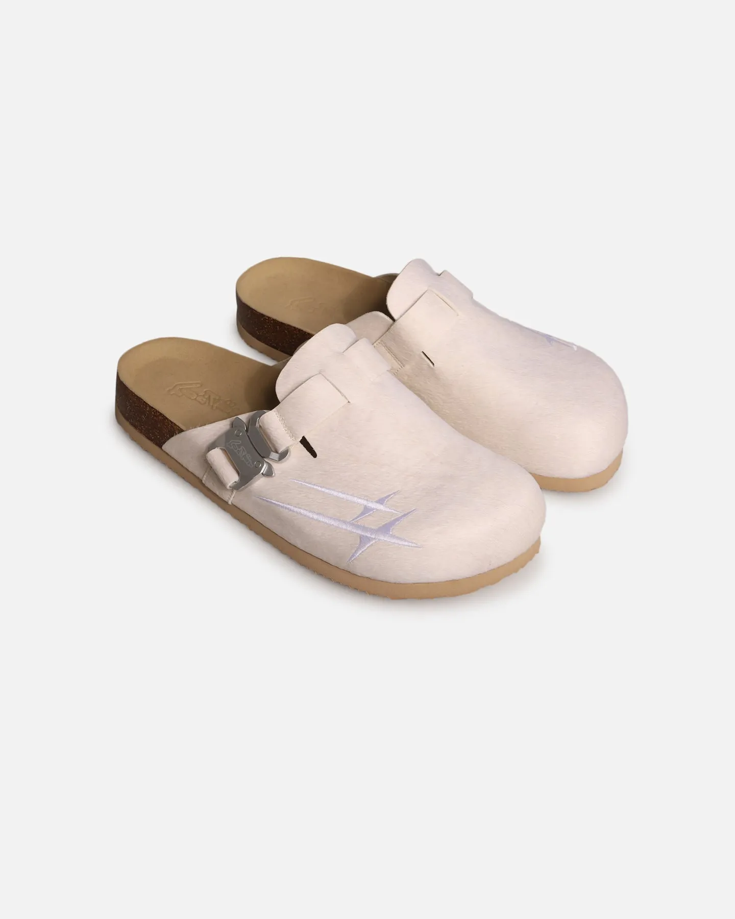 Comfy Sandals Loiter Spire Mule White