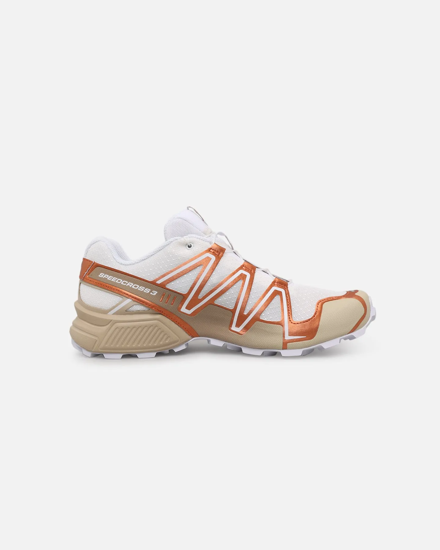 Reinforced Arch No Limits Salomon Speedcross 3 Metallic White