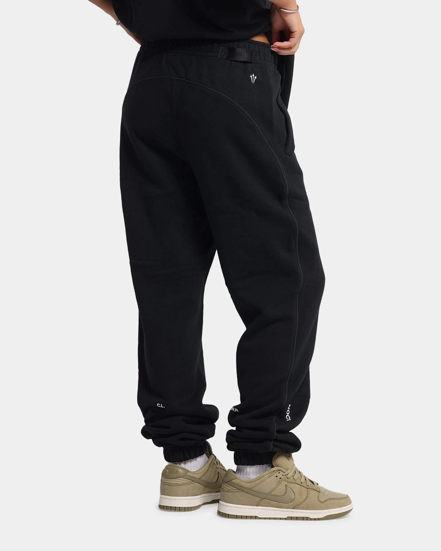 Stable Shape Nike Nocta Fleece CS Sweat Pants Black/White