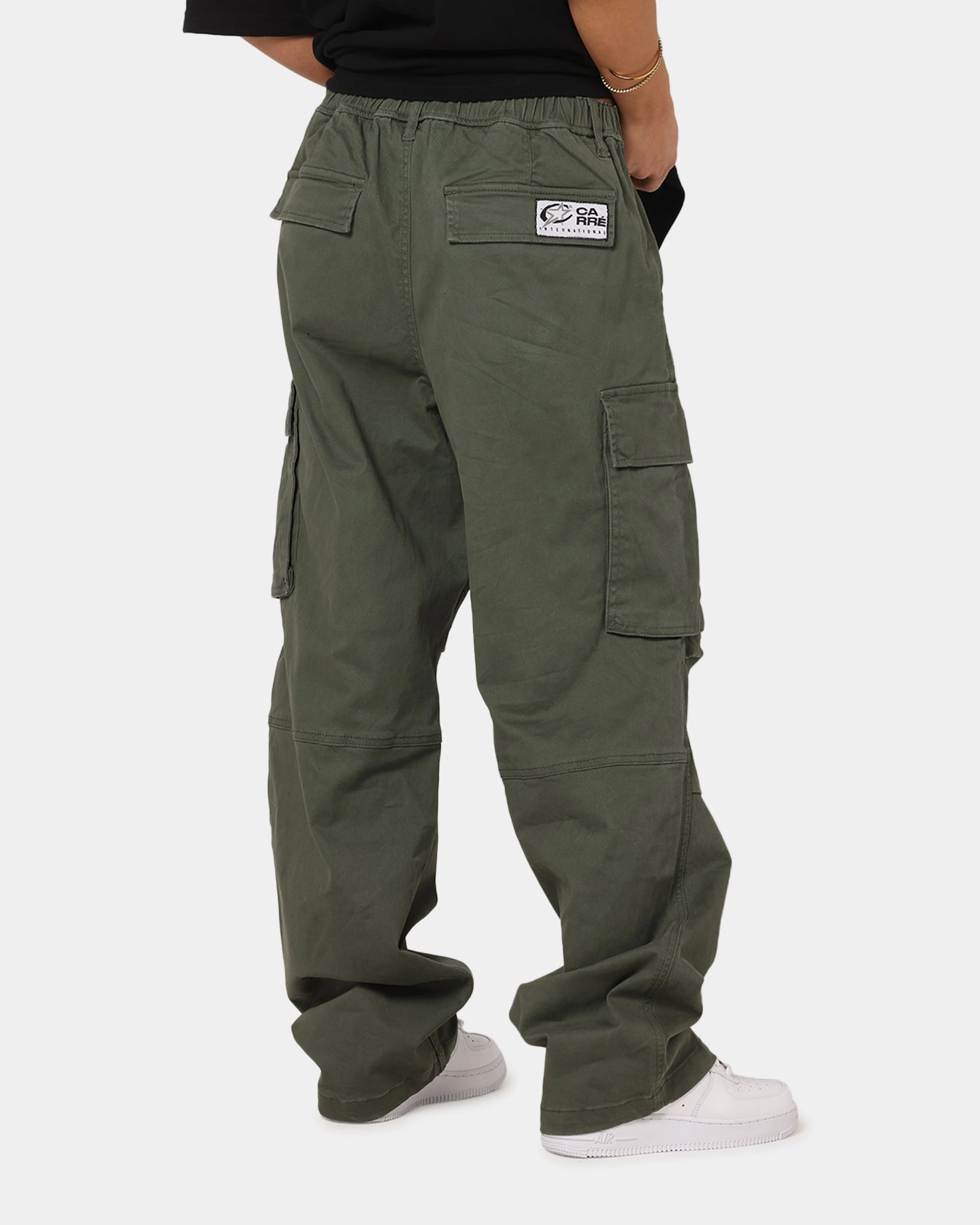 Carre Classic Cargo Pants Khaki Essential Waist