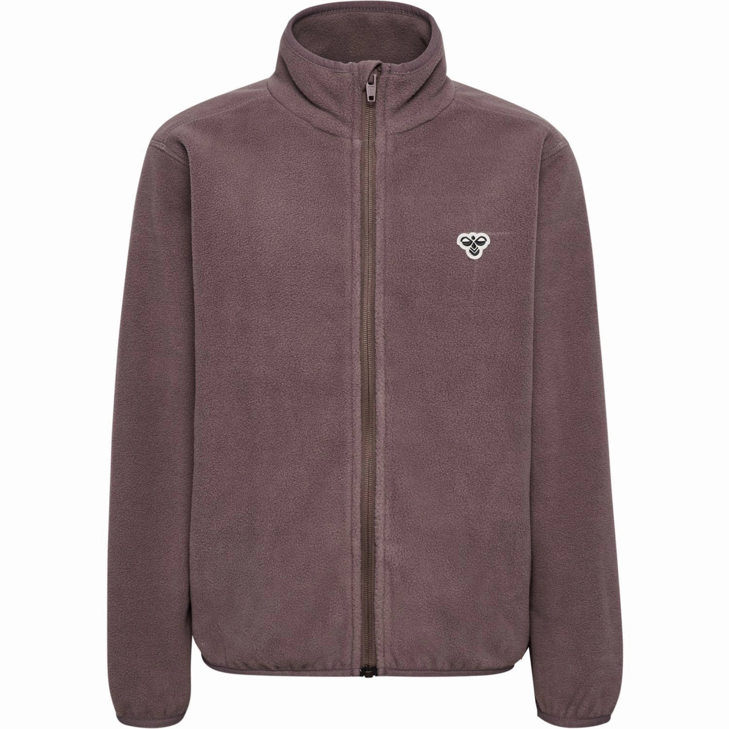 Seamless Edge Finishing Hummel Peppercorn Fleece Zip Jacket Bee