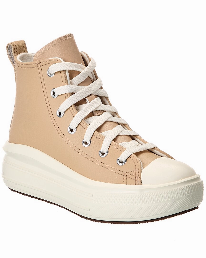 Converse Chuck Taylor All Star Move Leather High-Top Sneaker Balanced Arch Suede