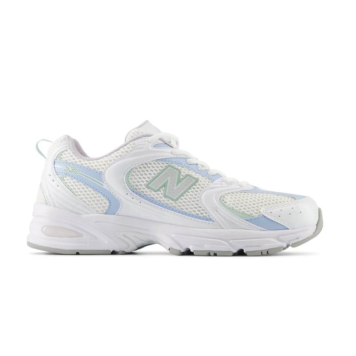 530 'White Light Chrome Blue' Classy comfort Run Secure