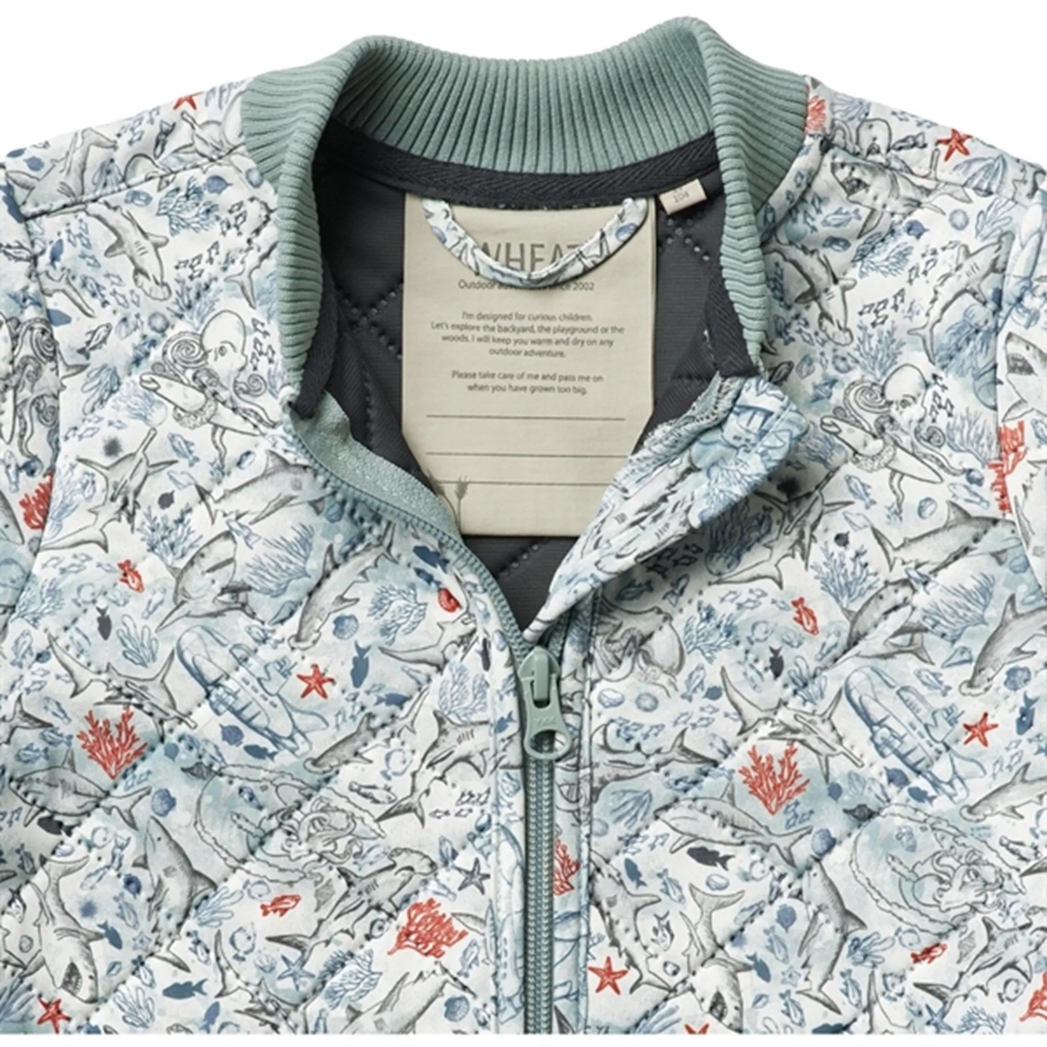 Wheat Thermo Under Water Jacket Loui Simple Outer