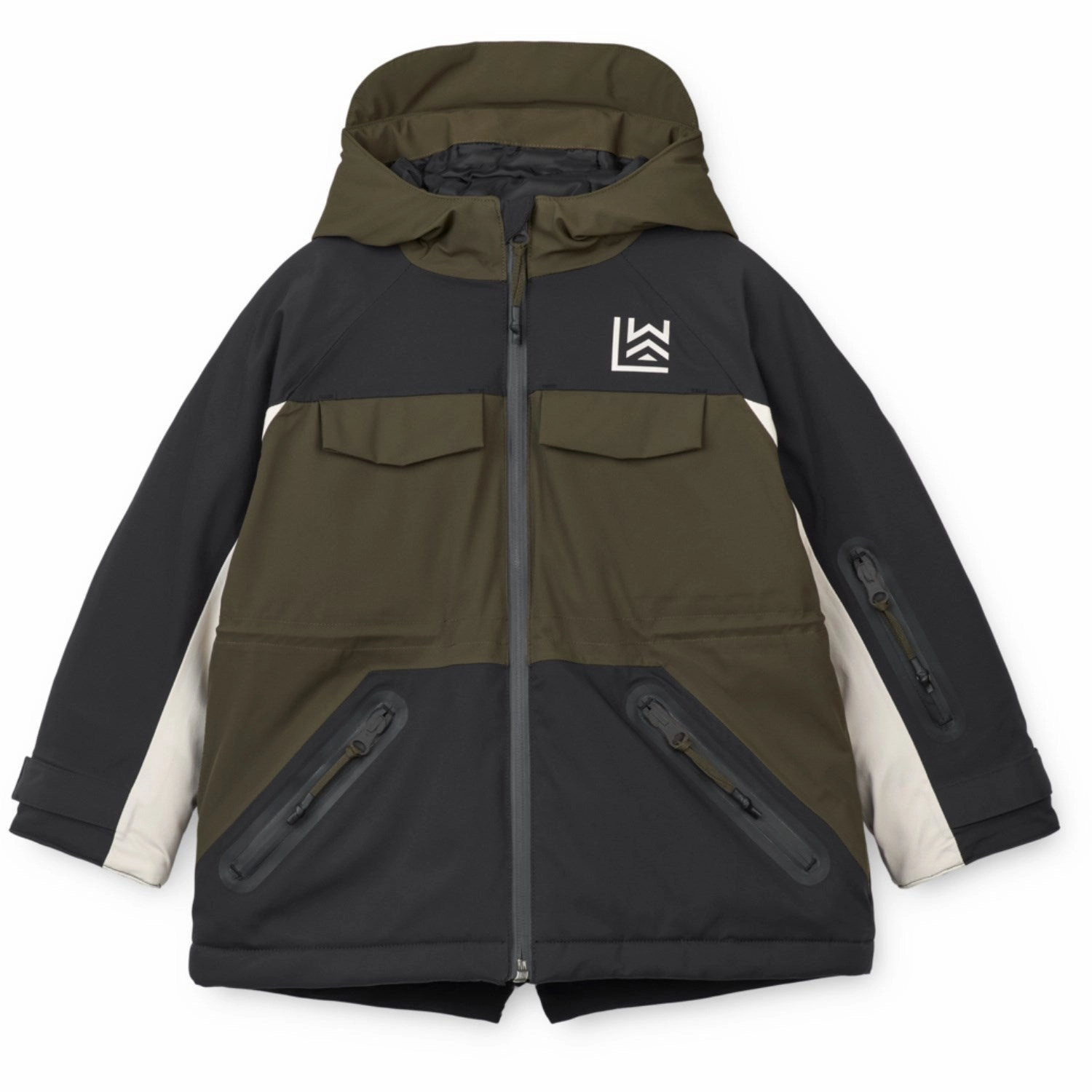 Seamless Welded Construction Ethical Manufacturing LieWood Black Panther Mix Kalle Snow Jacket