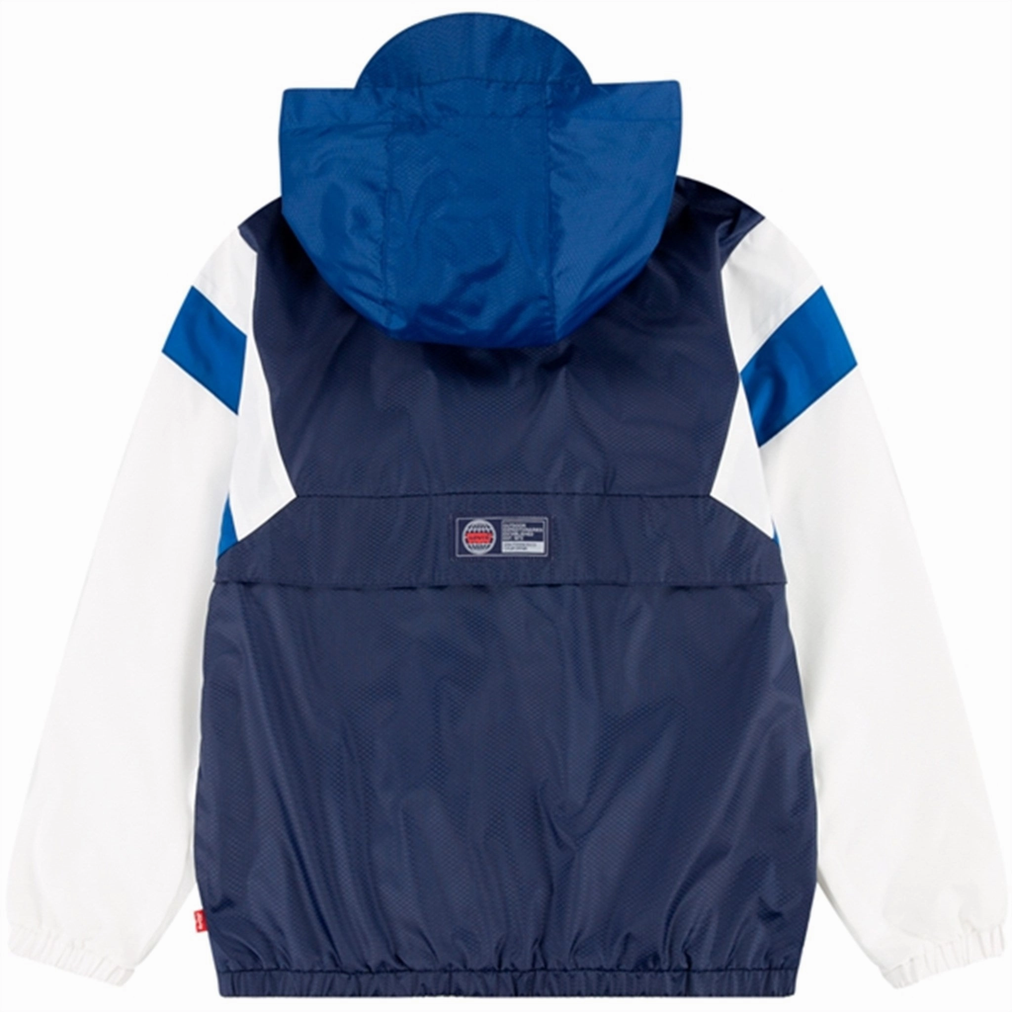Workday Ready Detachable Hood Levi's Colorblocked Anorak Blue
