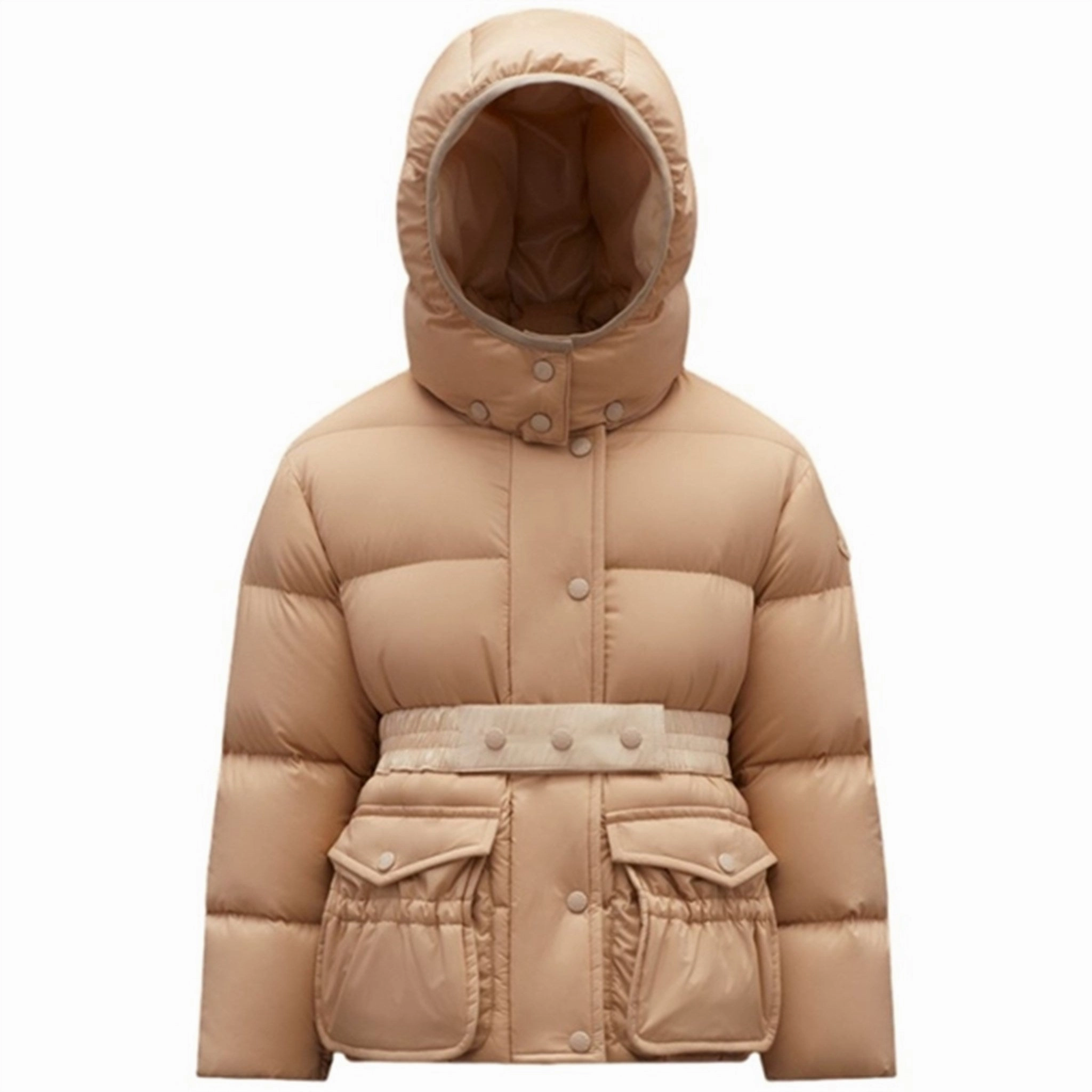 Moncler Careil Giubotto Down Jacket Beige Eco Friendly Coatings