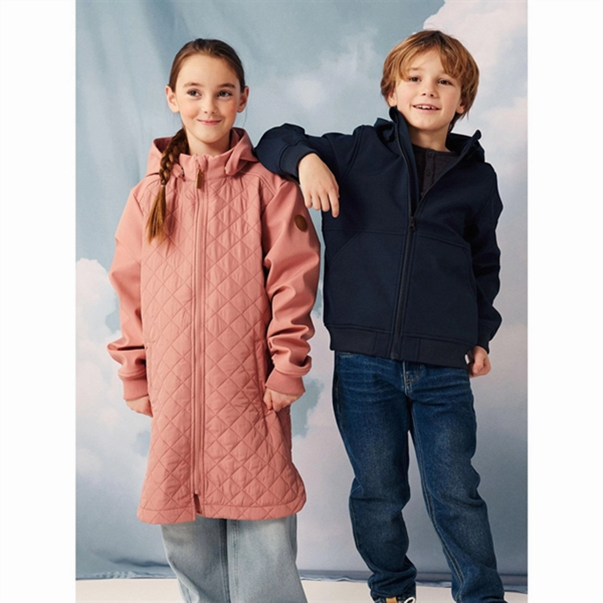 ElasticizedWaistbandSystem Moisture Wicking Inner Name it Old Rose Alfa Quilted Jacket
