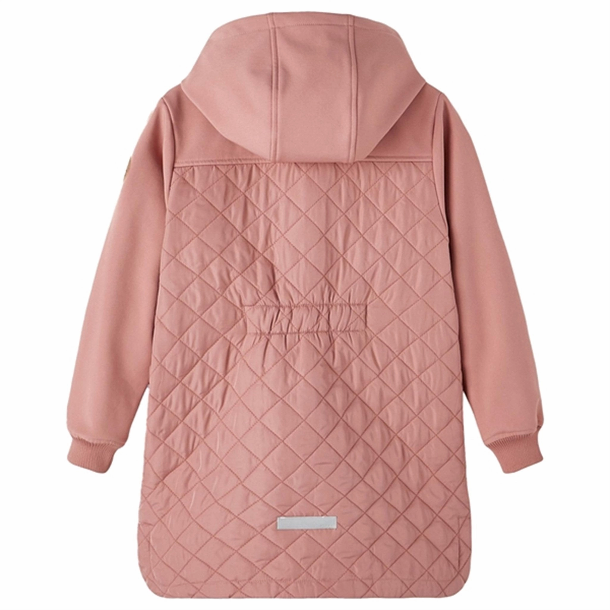 Name it Old Rose Alfa Quilted Jacket SoftshellTexture