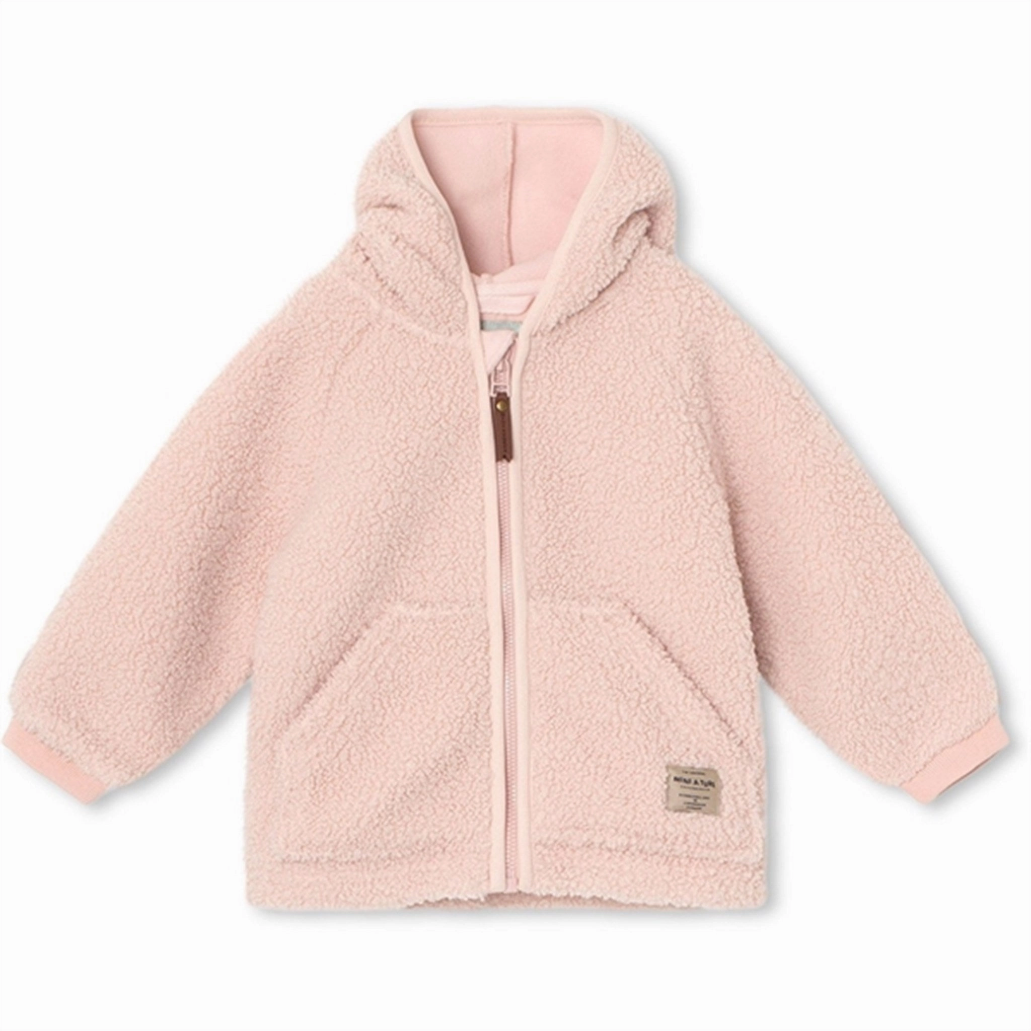 HighVisibility Trims Advanced Layering System MINI A TURE Liff Teddy Fleece Jacket Rose Smoke