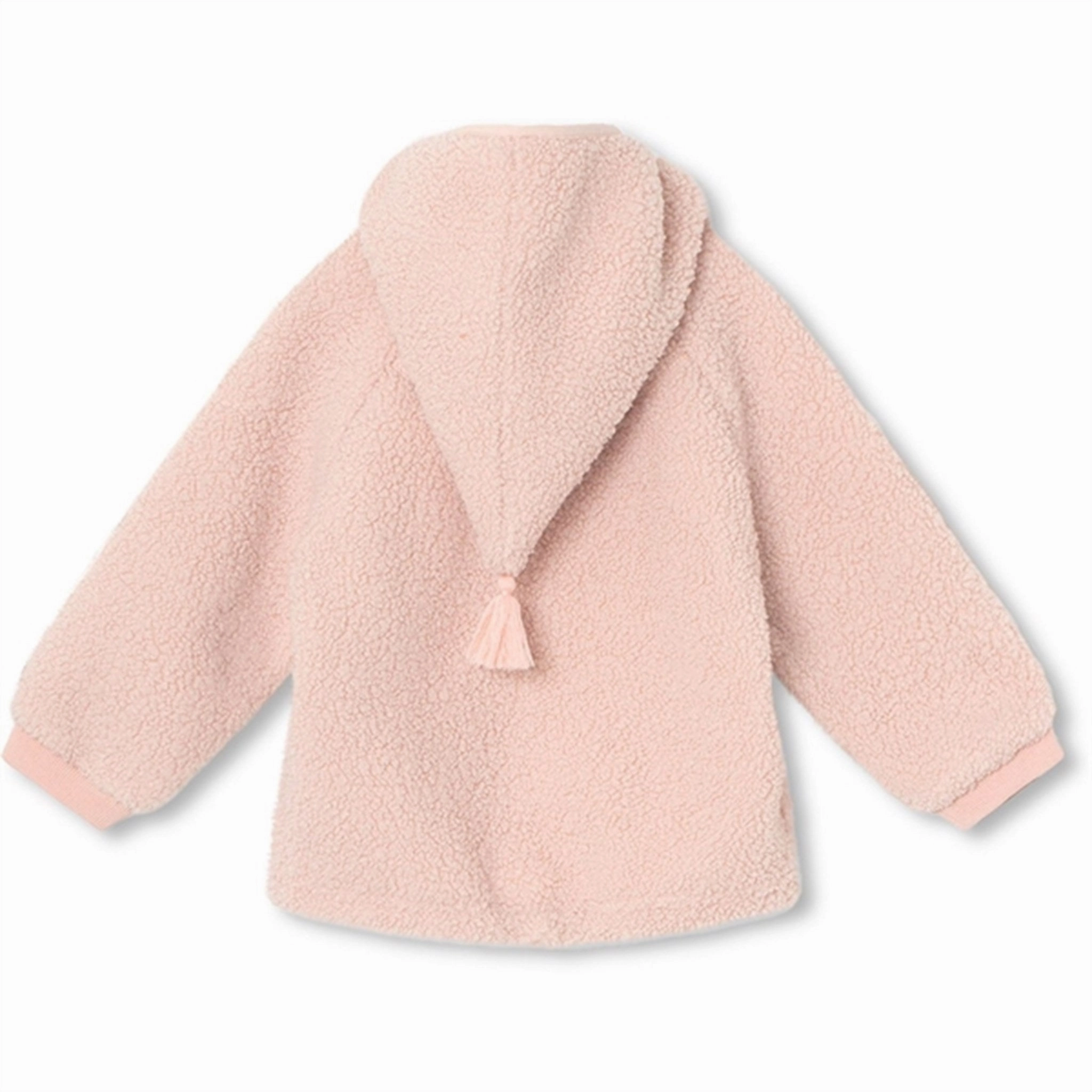 Softshell Fabric MINI A TURE Liff Teddy Fleece Jacket Rose Smoke