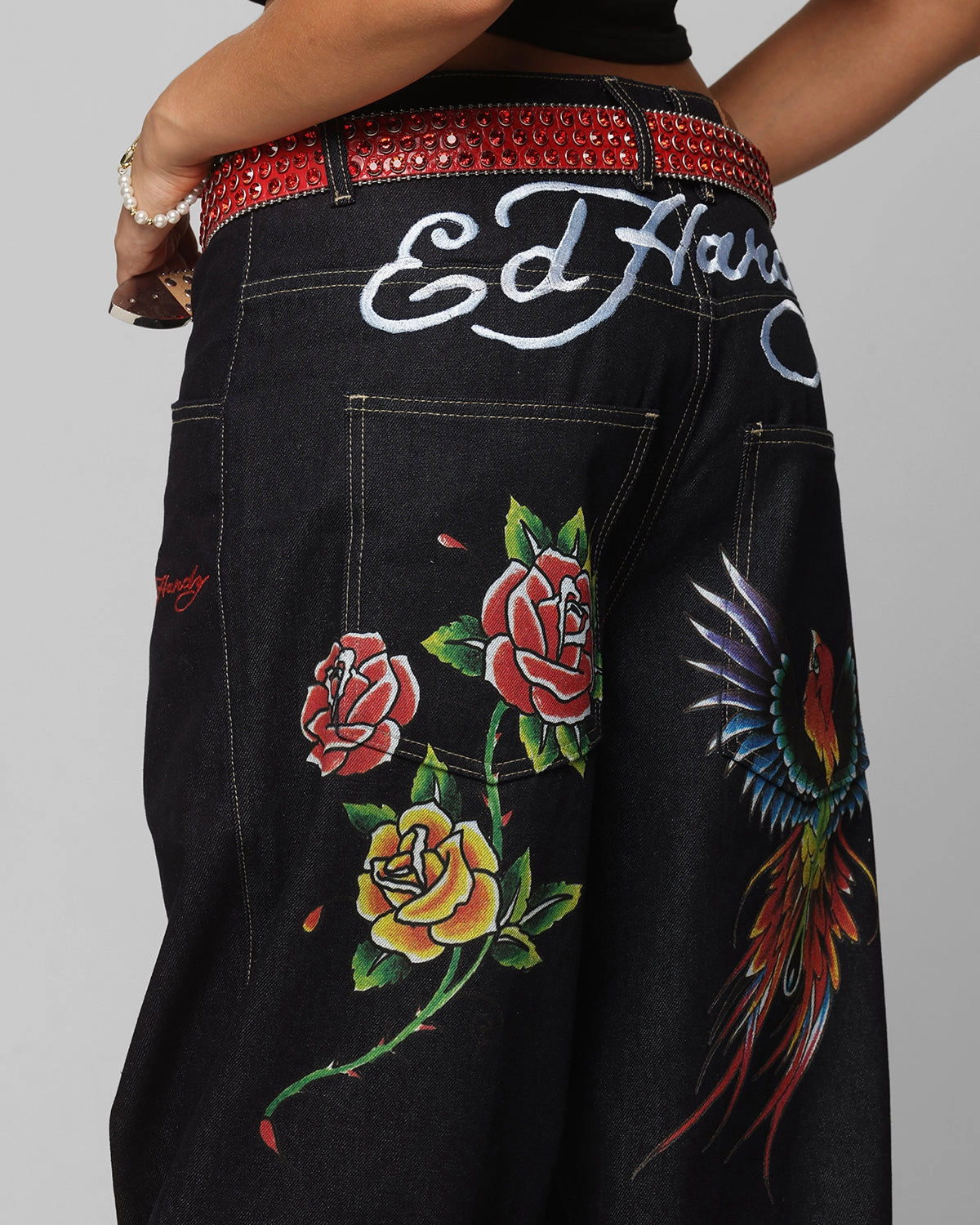 Ed Hardy Denim Jeans Raw Indigo Perfect Comfort