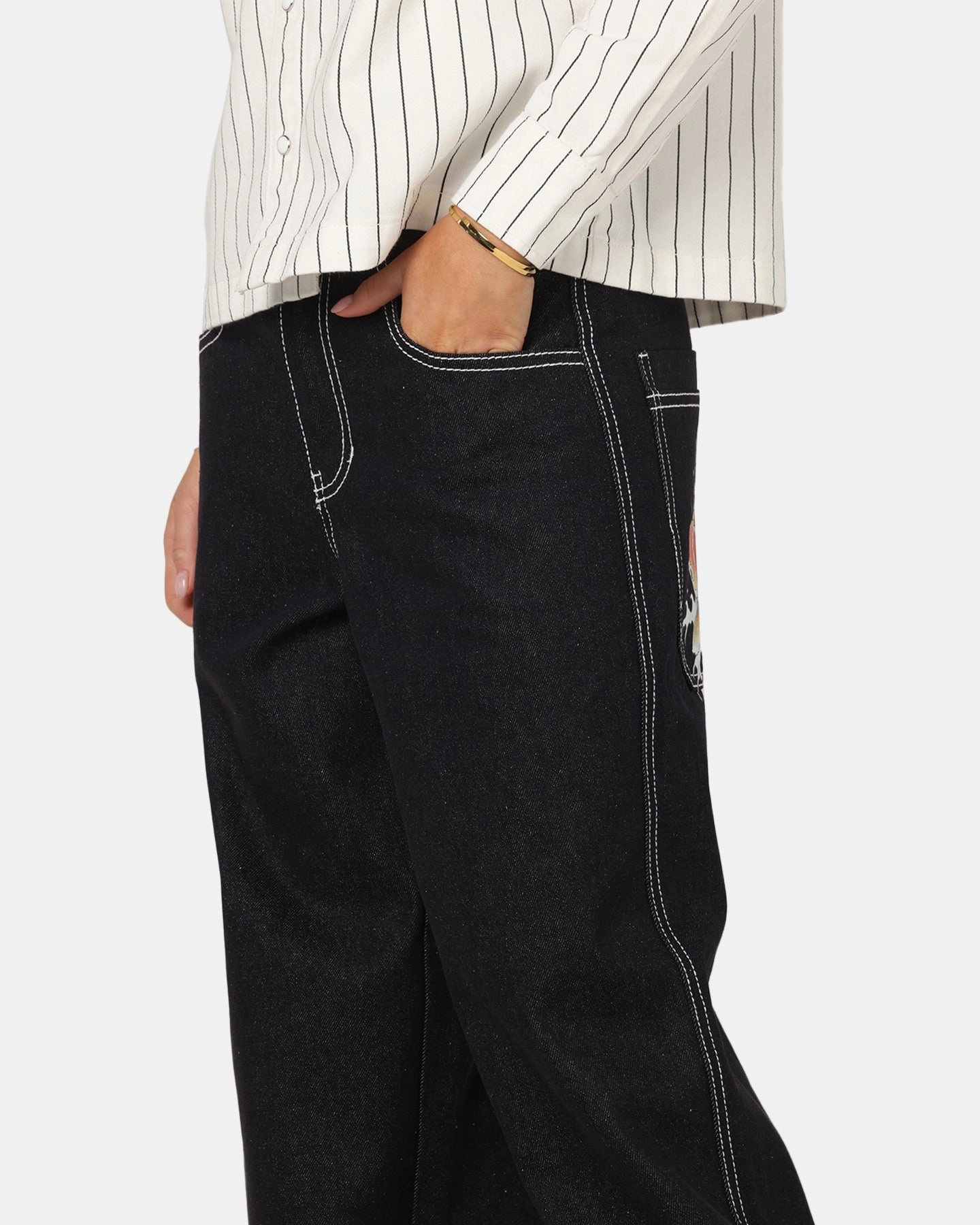 On The Go Ed Hardy Koi Jeans Indigo