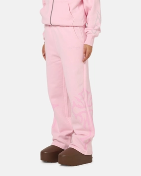 Ed Hardy Trinity Sweatpants Pink Cozy Casual Flattering Style