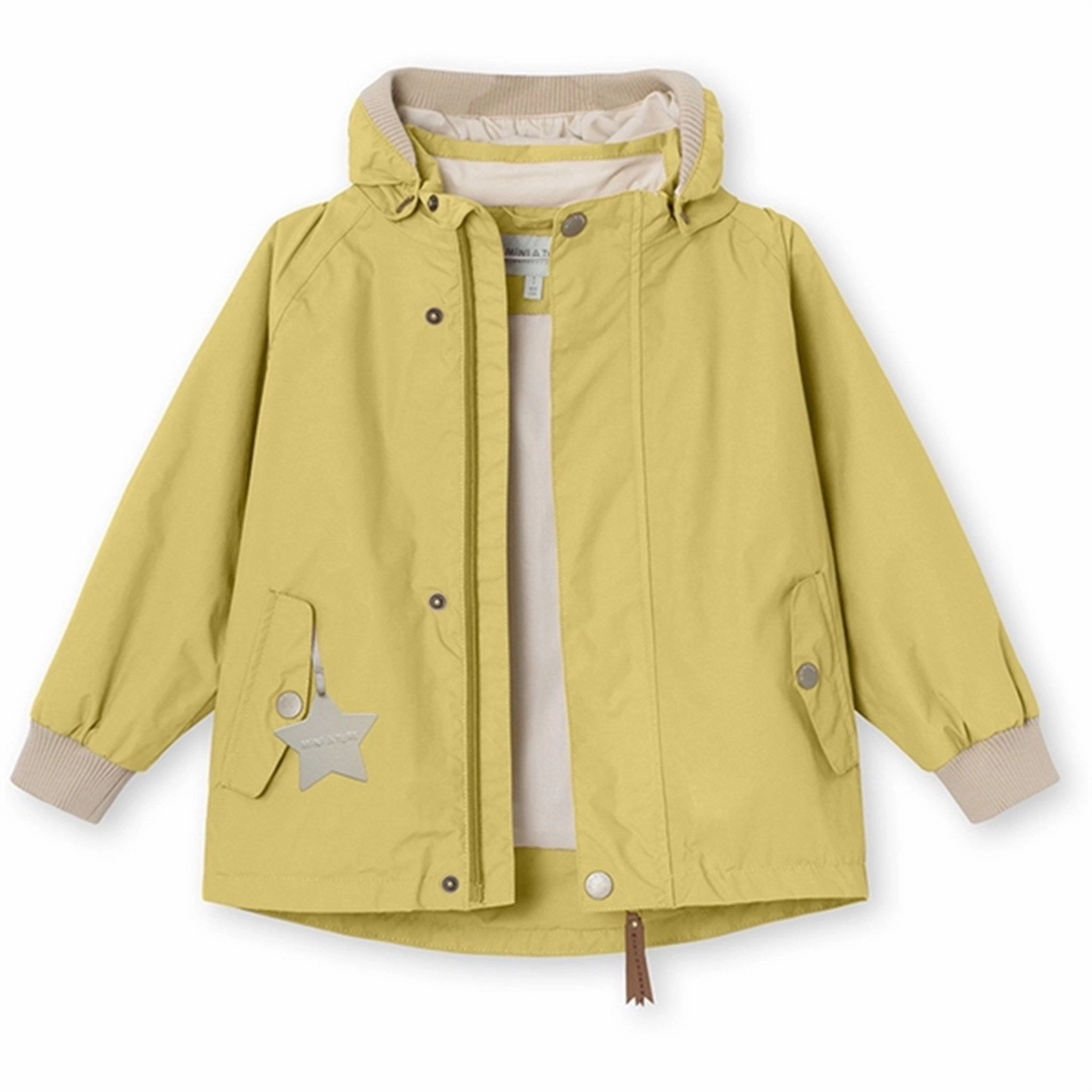 fall season Lightweight Waterproof Jacket MINI A TURE Wally Spring Jacket Dusky Citron