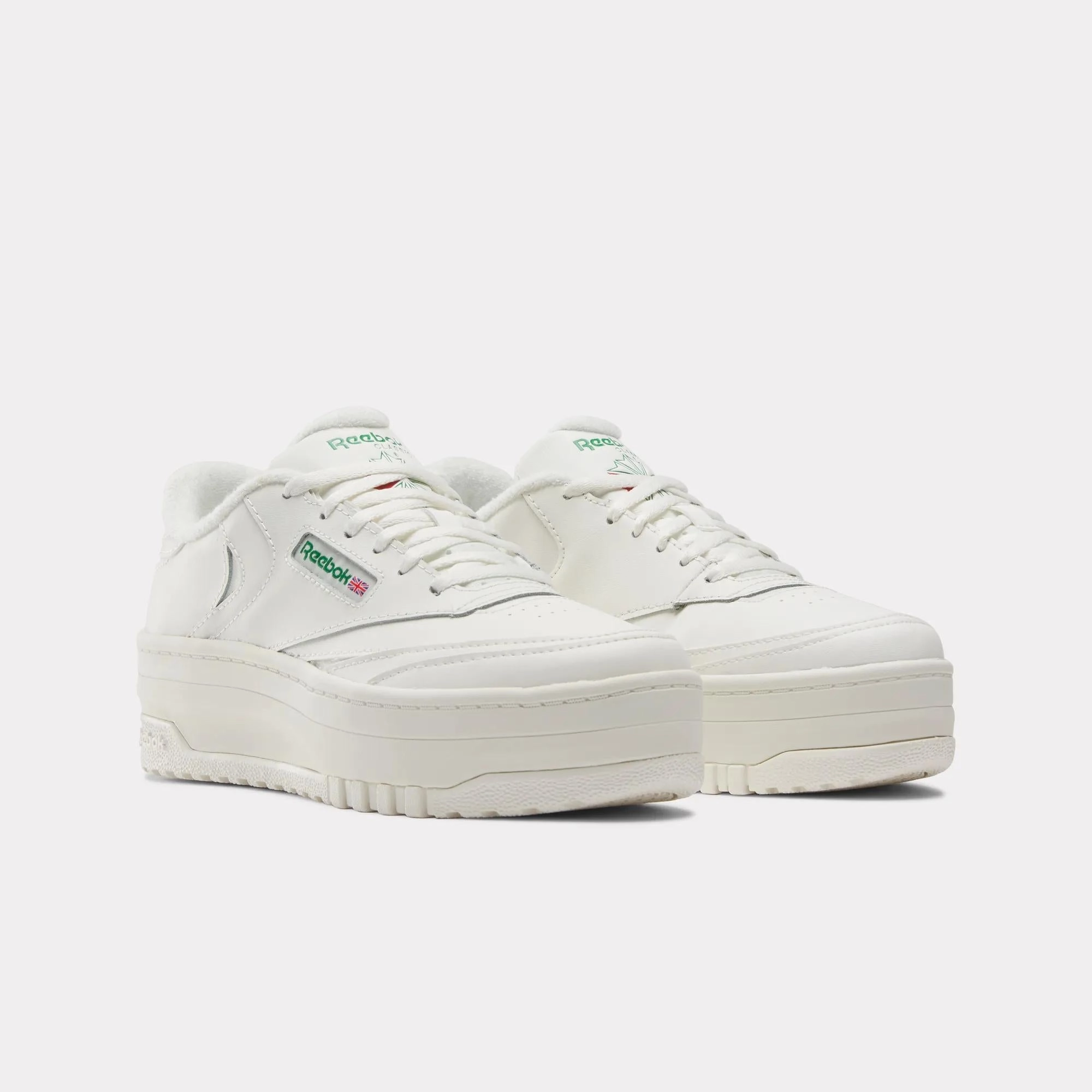 Reebok Club C Extra Shoes - Grade School Step Smooth