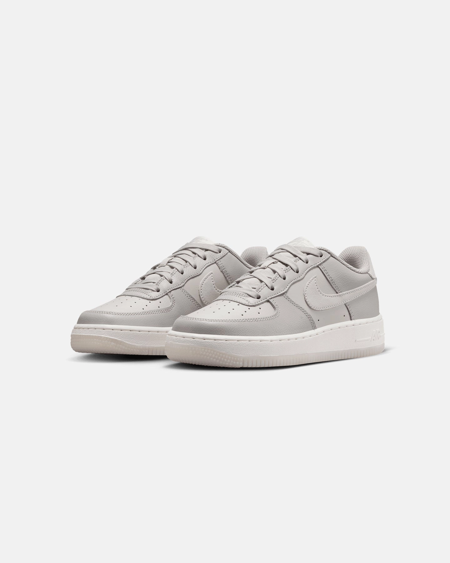 High impact Nike Kids' Air Force 1 LV8 Light Bone/Summit White