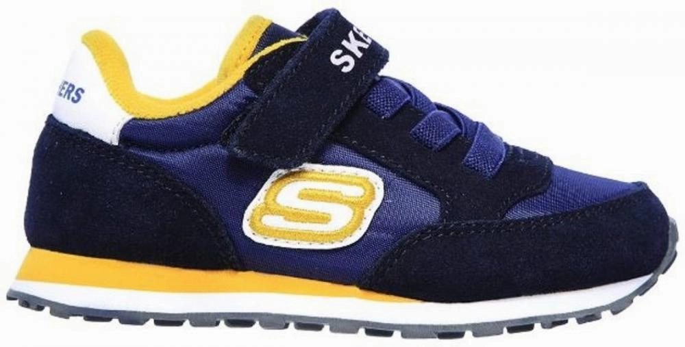 Neutral design Skechers scarpa da bambino con lo strappo Retro Sneakers Gorvox 97366N NVGD blu-oro