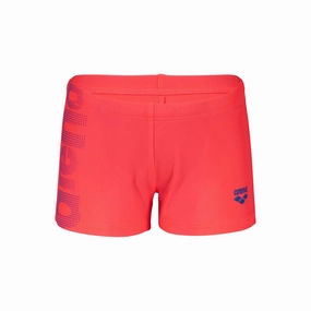 Durable Fabric Swim Arena Costume a pantaloncino aderente da piscina-mare da bambino Logo 003612 450 rosso fluo