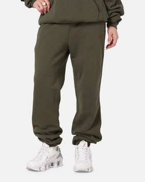 Nike Nocta Fleece CS Sweat Pants Khaki AbrasionGuardTape