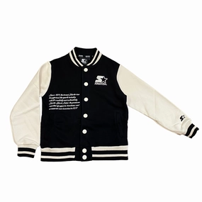 Hood Included Starter giubbino bomber in felpa da ragazzi 1106 UB ST nero