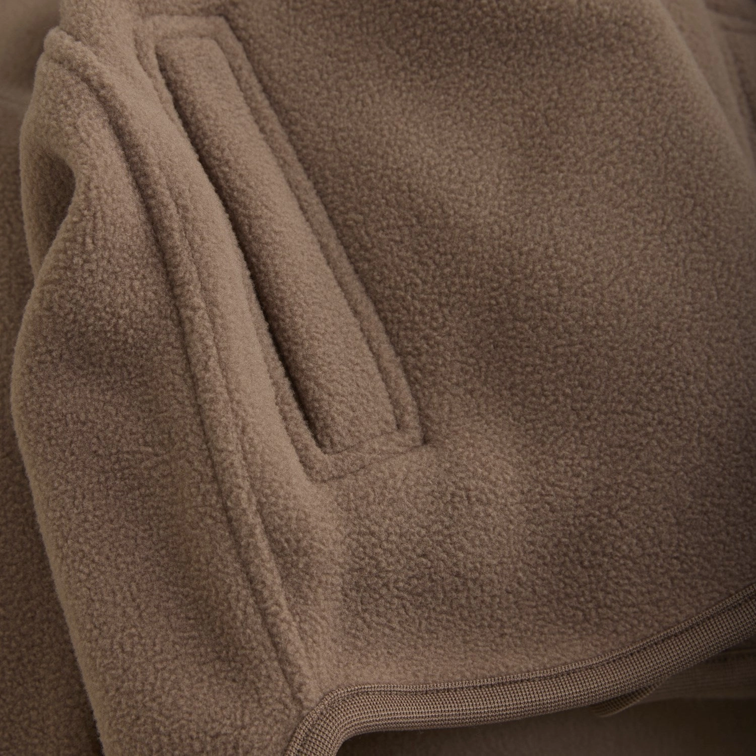 En Fant Coca Mocha Jacket Fleece Wind Shield DualLayer Weave