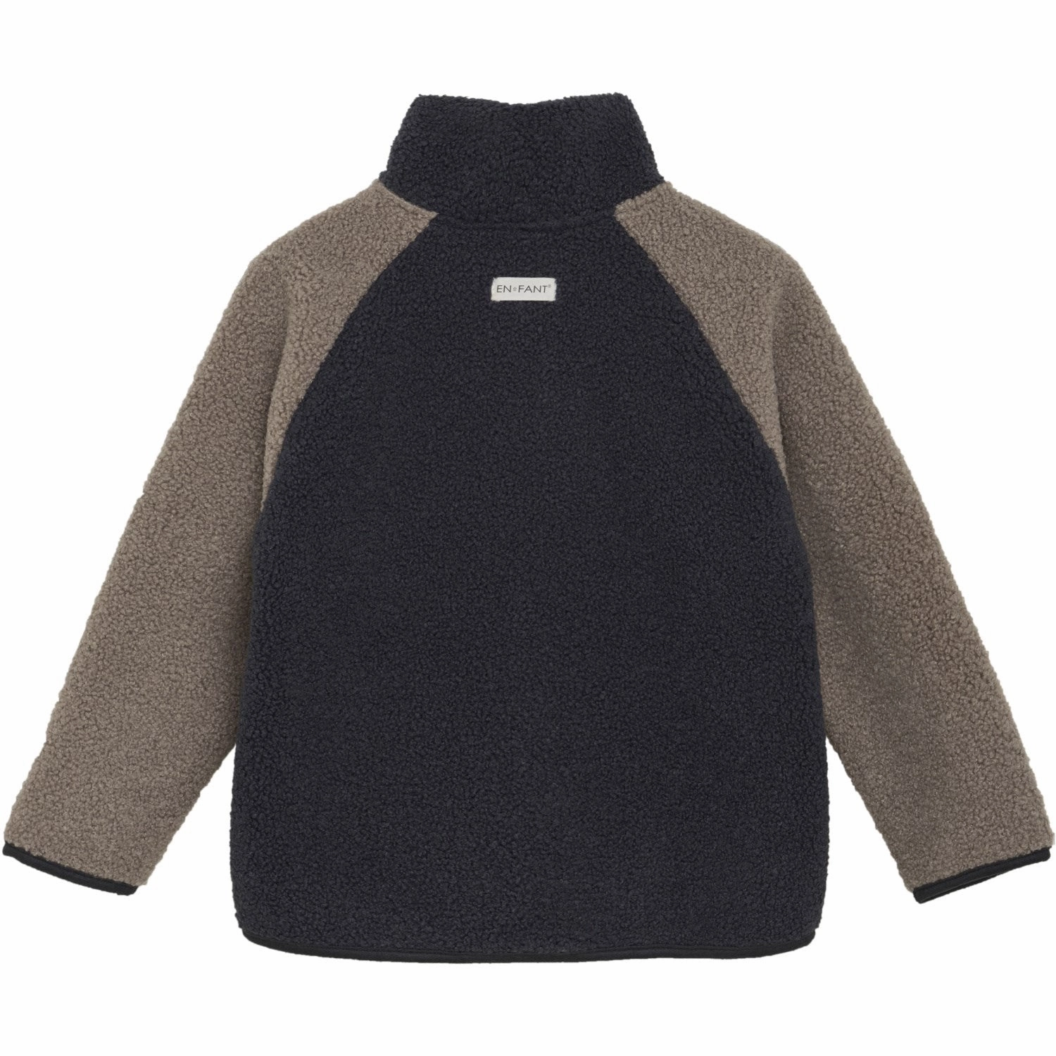 En Fant Ebony Jacket Teddy Soft Touch Zip Pockets