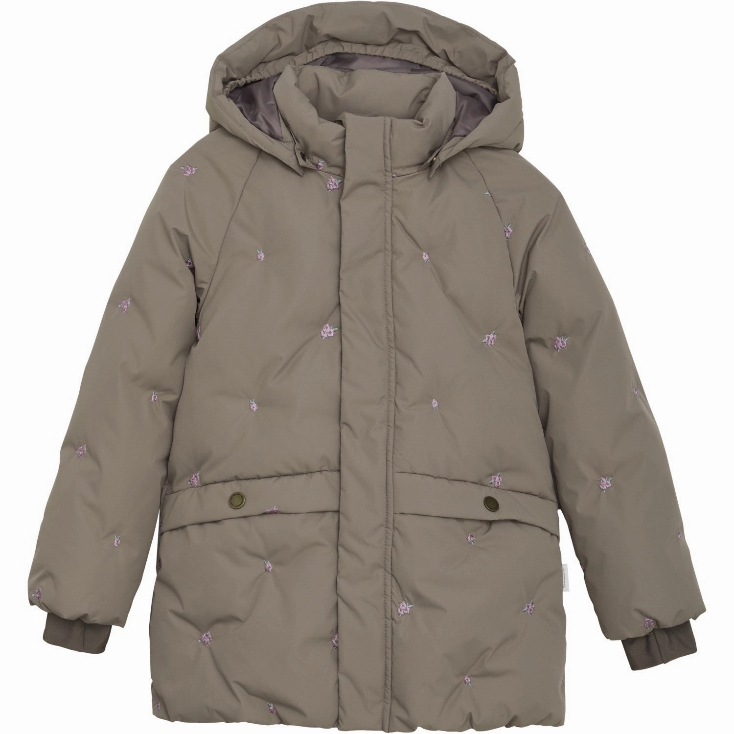 En Fant Fungi Jacket Puffer W. Embroidery Street Look Durable Fabric