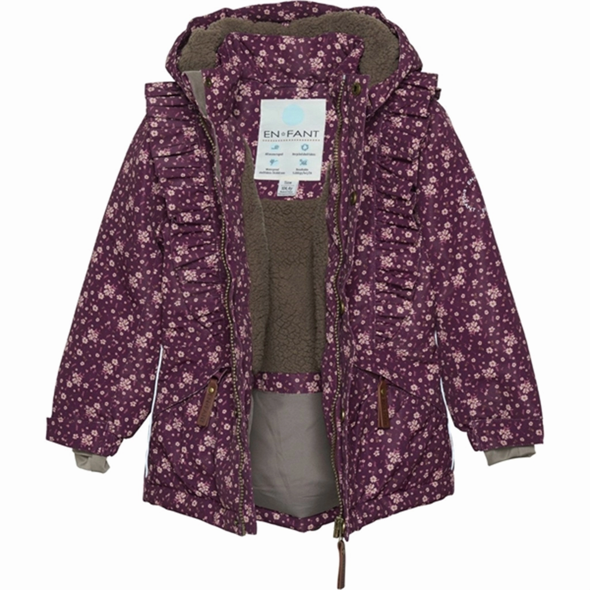 Eco Nice Frictionless Lining En Fant Jacket AOP Fig