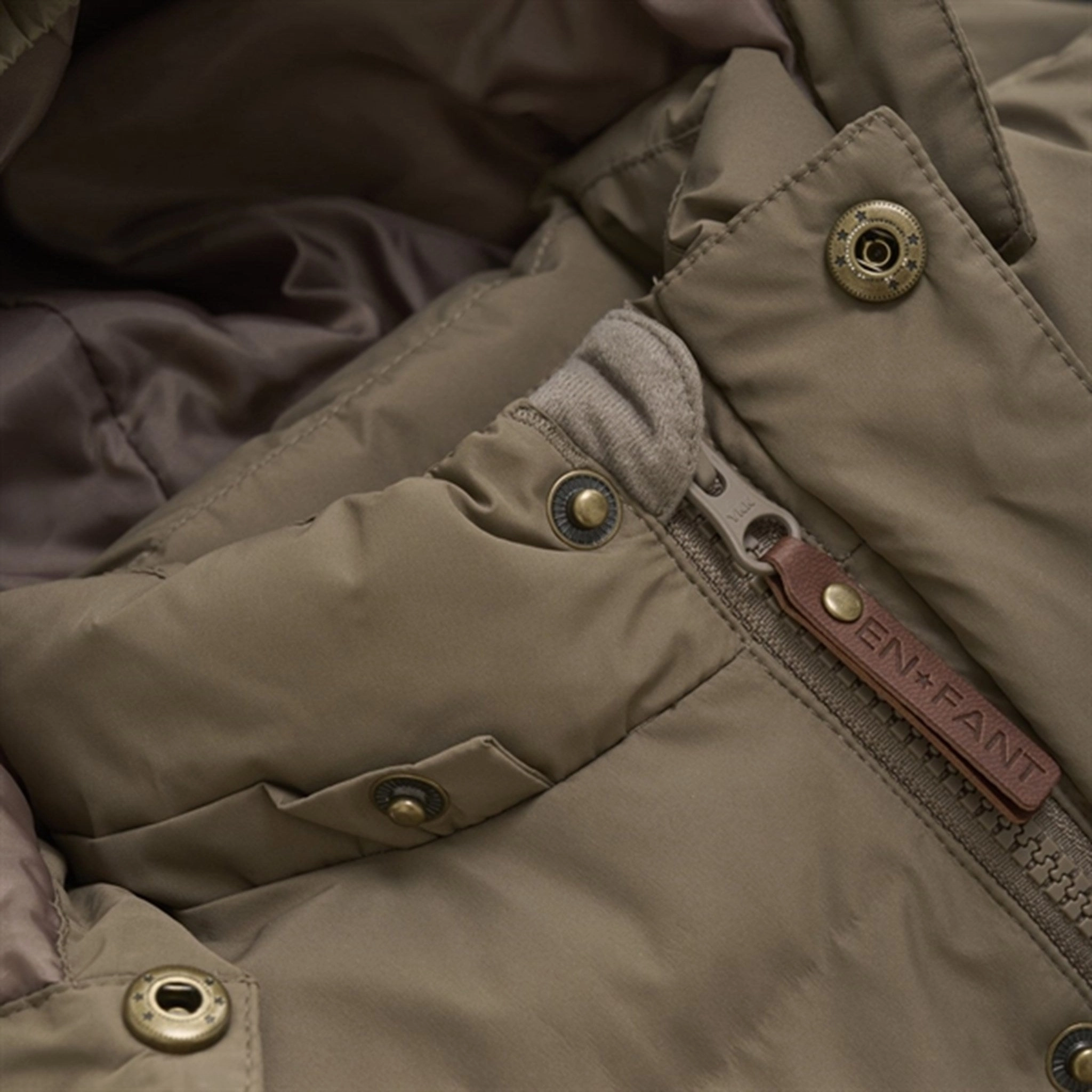 Weatherproof Seams En Fant Jacket Quilt Chocolate Chip