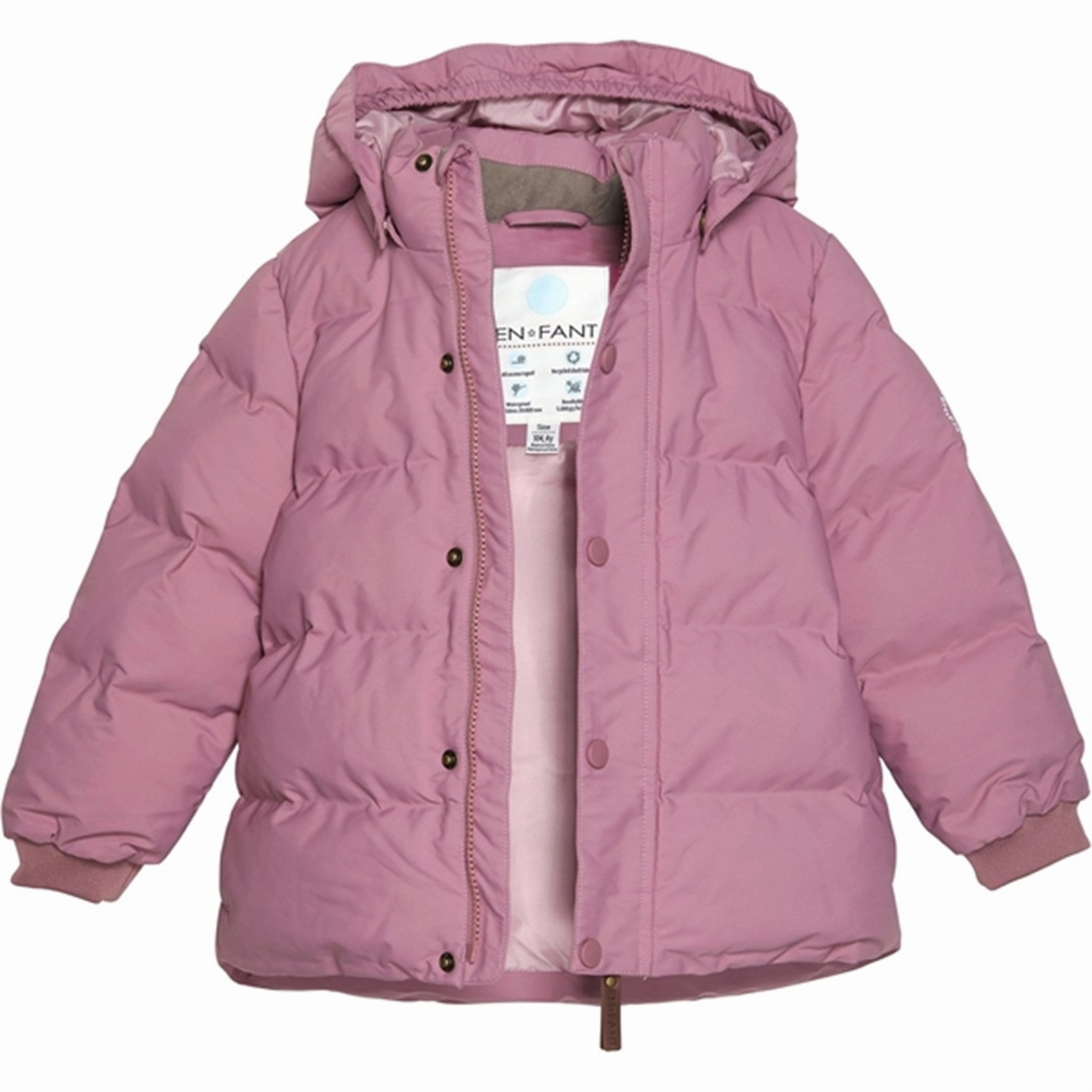 Fleece Backing En Fant Jacket Quilt Mesa Rose