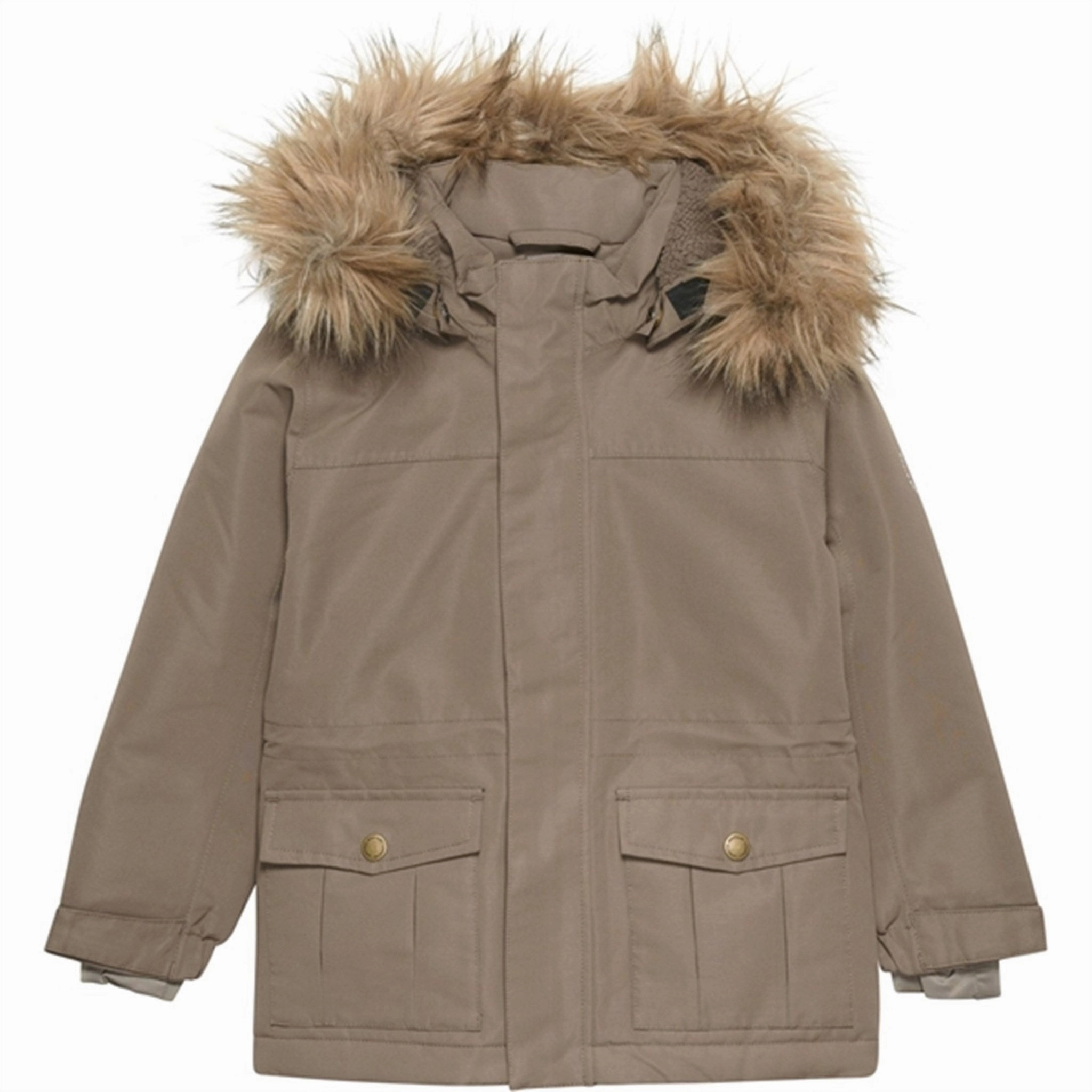 Winter Fit En Fant Jacket Solid Chocolate Chip