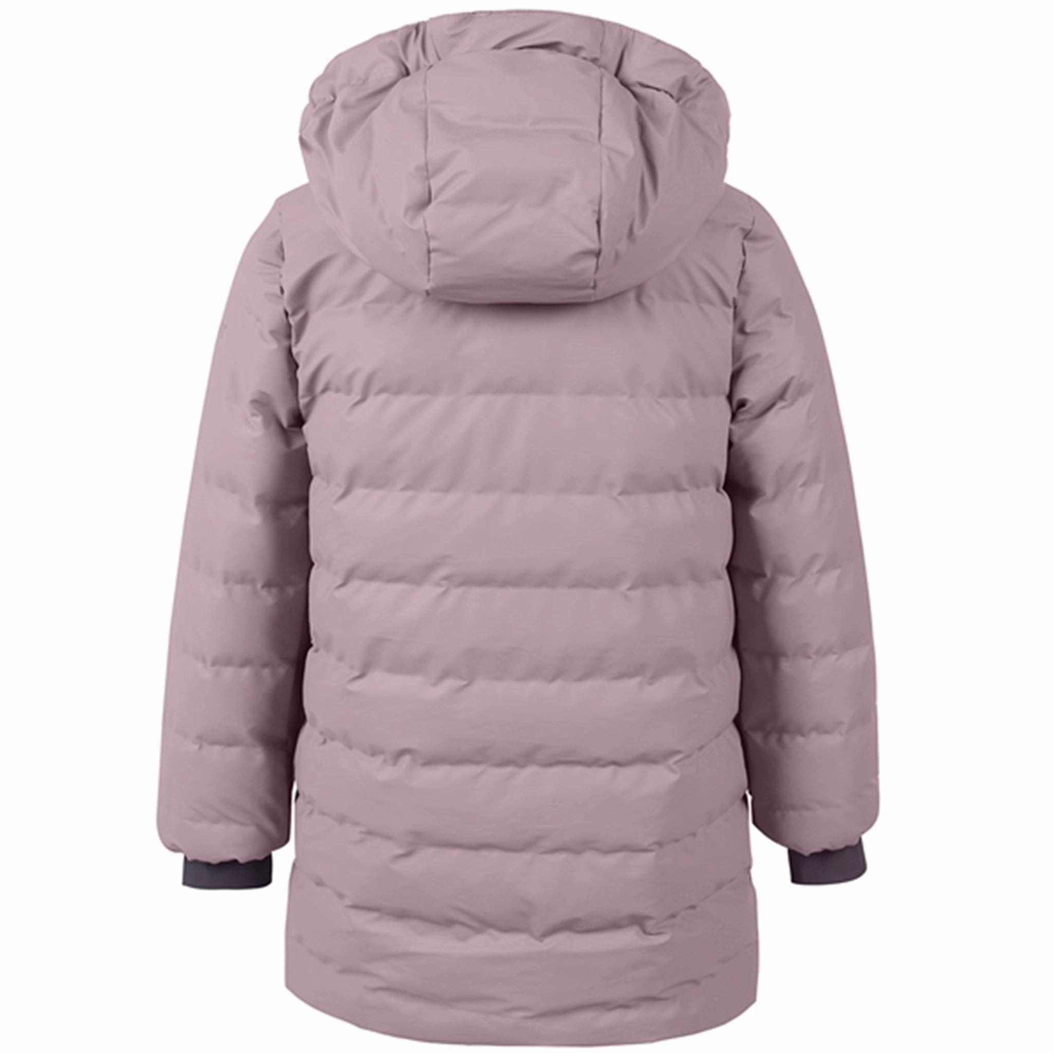 En Fant Padded jacket PU Mauve Shadow MagneticClosure Compressed Packing Design