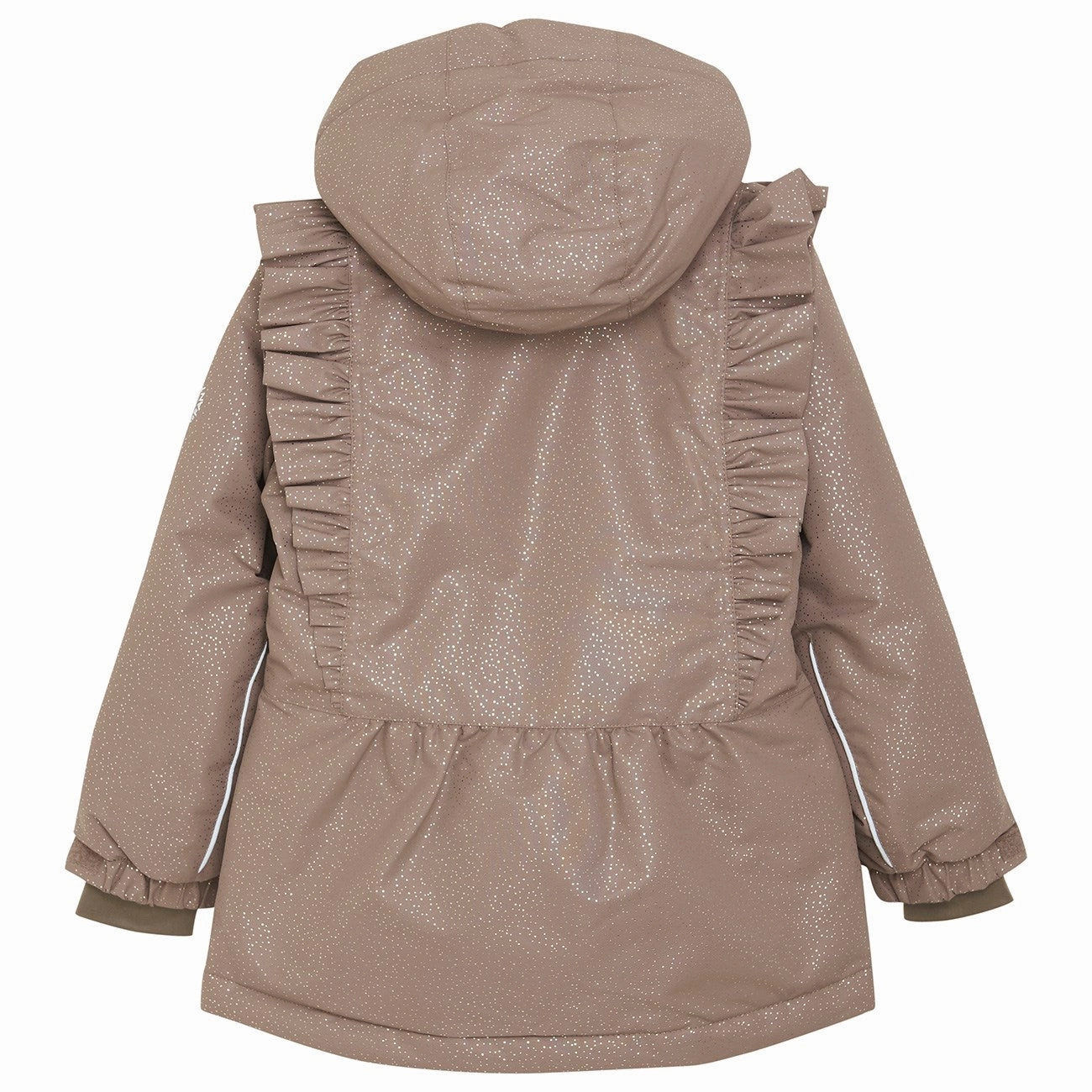 Matte Fabric Flexible Fit Wear En Fant Pine Bark Jacket w. Ruffles