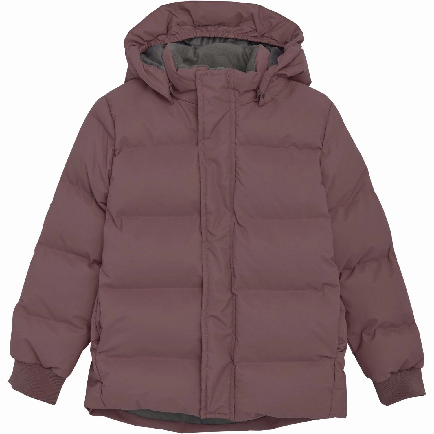 En Fant Rose Taupe Jacket Quilt, Solid Ergonomic Shoulder Design Warmth Without Bulk