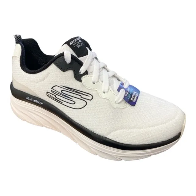 Comfort System Skechers scarpa da walking da uomo D'Lux Walker Be Easy 149319/WBK bianco-nero
