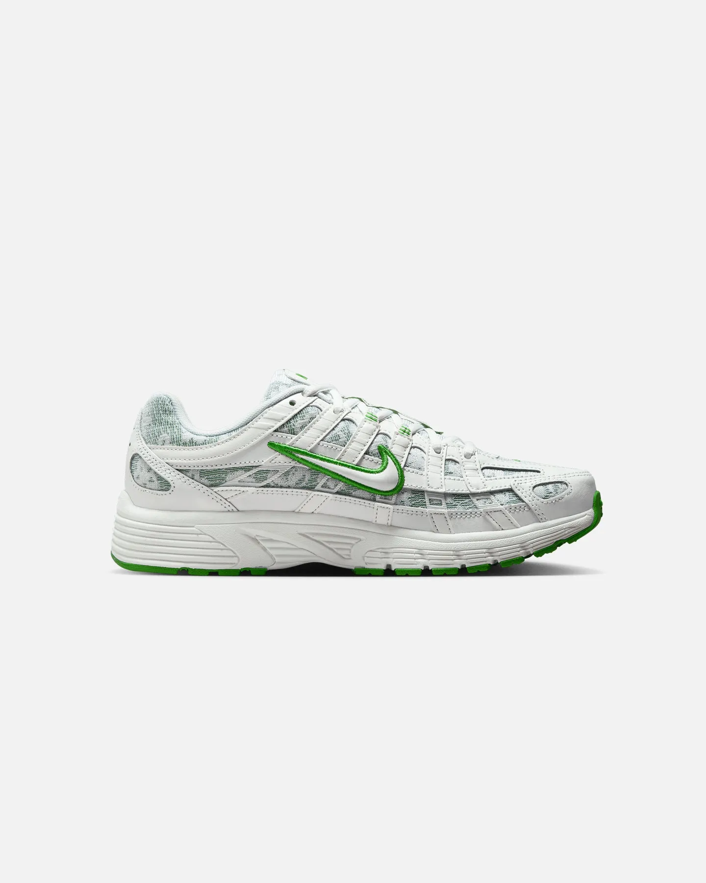 stability feature Nike Women's P-6000 Summit White/Kelly Green